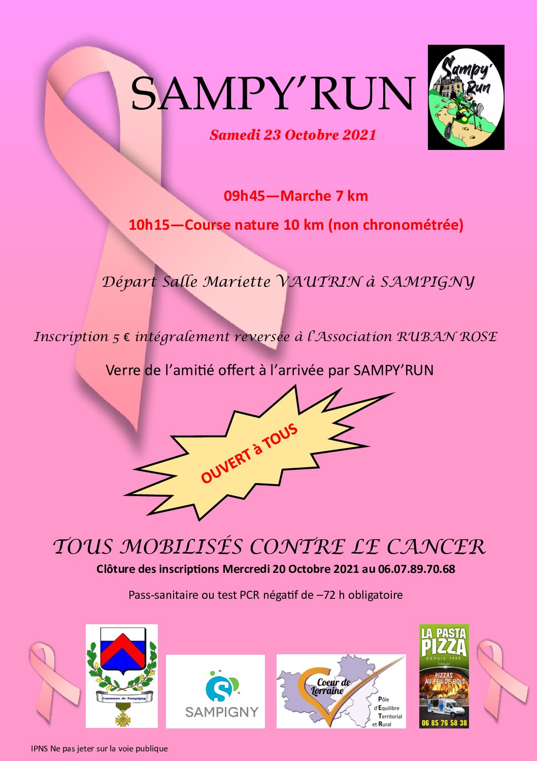 Octobre Rose SAMPY'RUN
